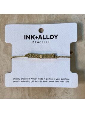 Ink + Alloy Goldie Game Day Bracelet (NEW)